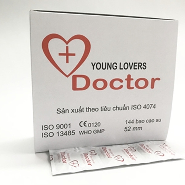 Bao cao su Doctor 144 cái dòng bao khách sạn giá rẻ tại Trà Vinh